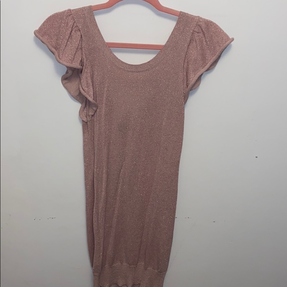 Light pink shimmer dress